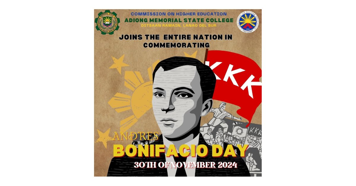 AMSC | ANDRES BONIFACIO DAY